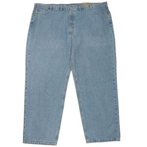 Carhartt Mens Relaxed Fit Tapered Leg Blue Jeans 52x32 B17 STW (READ)